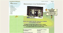 Desktop Screenshot of lagraineterie.com